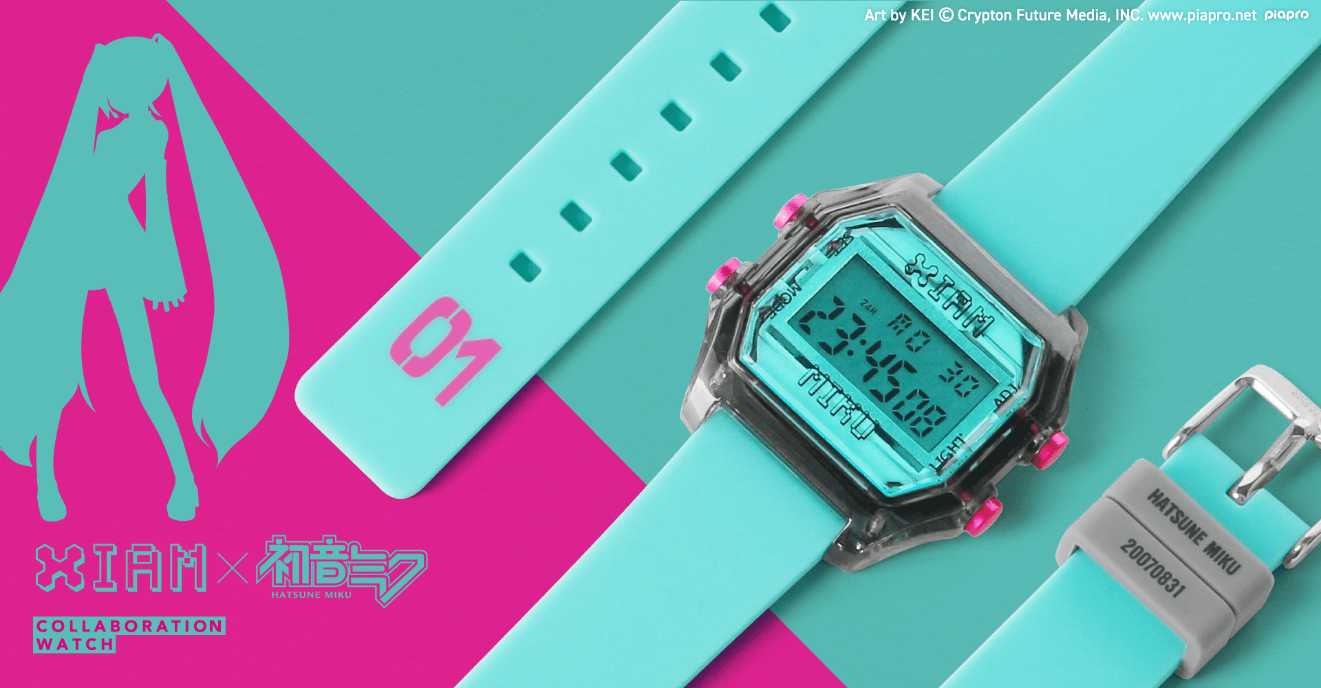 I AM × 初音ミク COLLABORATION WATCH